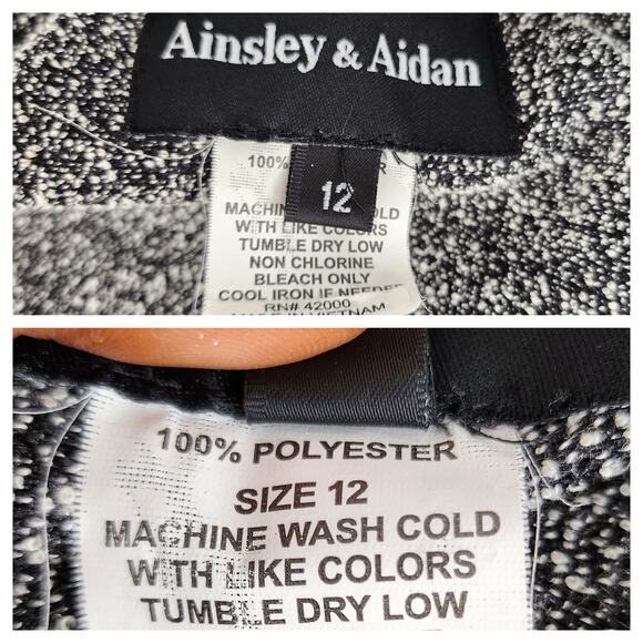 Gray Button Front Dress Womens 12 Collared Ruched Cap Sleeve Shift Knee Length - Picture 16 of 16